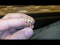 3Gram 6Gram Gold Rings Sone Ki Anguthi Gold Ring Design Sone Ki Ring Anguthi Gold Ring