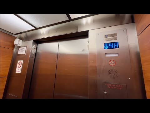 1977 Westinghouse (mod.) Traction Elevators @ Church Avenue Parking Garage, Roanoke VA, USA.