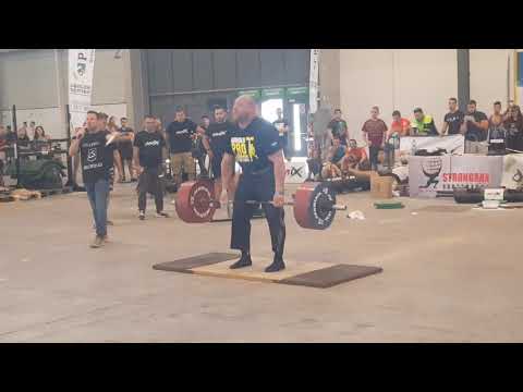 JF Caron - 365kg Deadlift @ASC Europe 2018