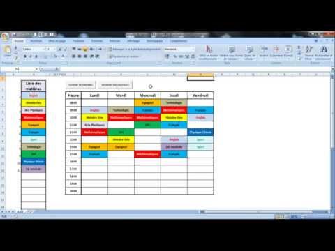 comment colorer cellule excel