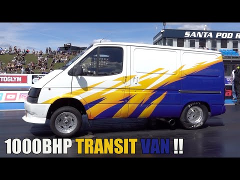 WORLDS QUICKEST FORD TRANSIT VAN - 1000BHP 6.6l SBC TWIN TURBO