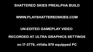 Первое видео с игровым процессом Shattered Skies 