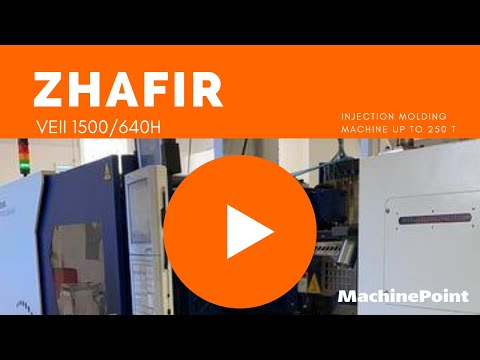 ZHAFIR VEII 1500/640H Injection molding machine up to 250 T | ZHAFIR Machines