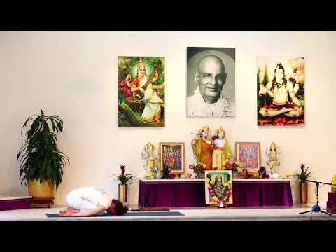 Yogastunde niveau Mittelstufe - mit Fokus auf Rama mit Momo