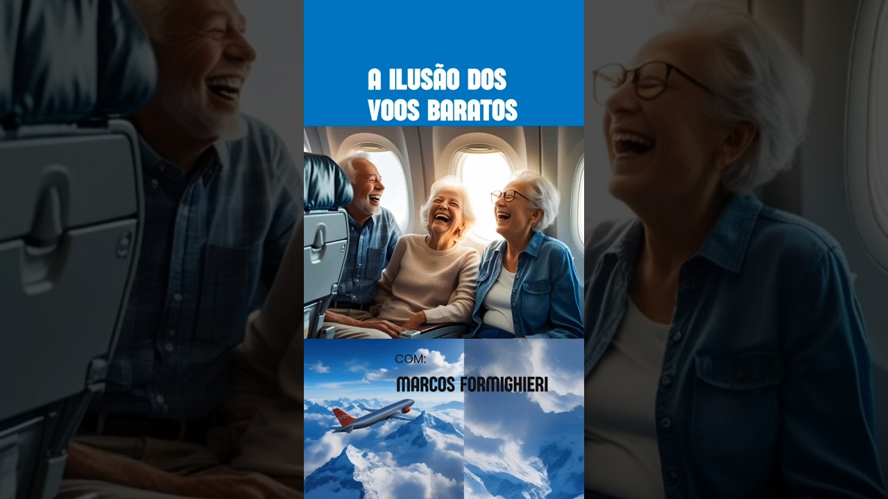 ✈️💸 Voos baratos para idosos? Só no papel! 😡👴👵