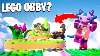 I BEAT The FIRST OBBY In Lego Fortnite!