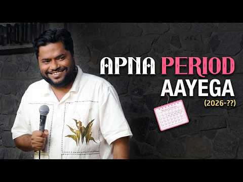 Apna Period Aayega | Stand Up Comedy by Dakshit Mathur | Hindi