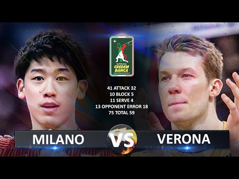 Milano vs Verona | Italian Volleyball SuperLega 2023/2024