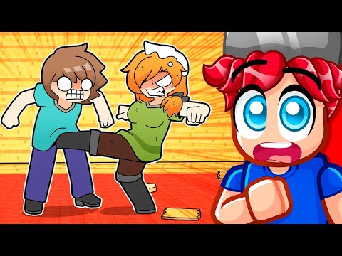 Reacting to Minecraft Anime (Funny Animation)