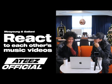 ATEEZ(에이티즈) 우영 & Gallant React to Each Other's Music Videos