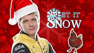 s1mple singing Let it snow♫