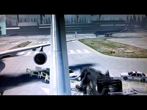 comment faire pour monter sur l'avion dans terminal mw3