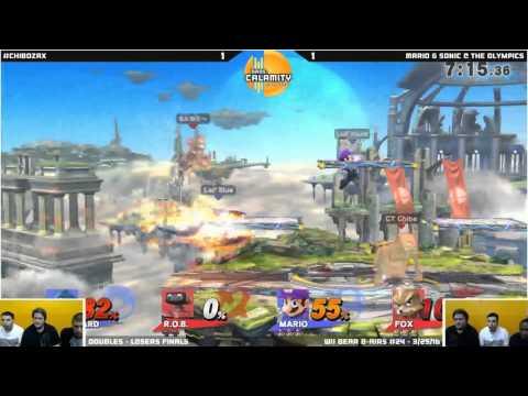 WBB #24 | Blue & Hackoru vs Chibo & XZax - Losers Finals - Sm4sh Doubles