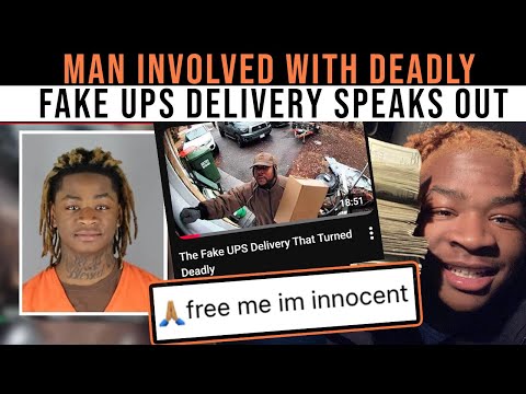 Suspect in Fake UPS Delivery speaks out from jail
