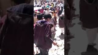 تشيع مهيب للشهيد البطل الدكتور موسى صالح ناجي العيفري (فيديو)