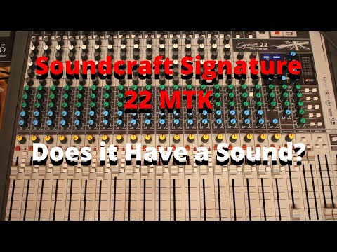 Soundcraft Signature 22 MTK