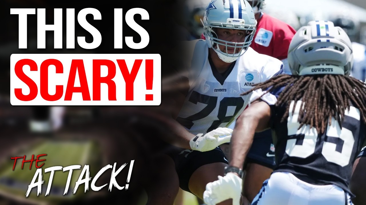 Dallas Cowboys Training Camp Highlights Are SCARY! Terence Steele Is A SERIOUS PROBLEM!