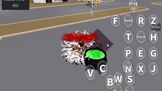 Cauldron Black Hacker(T move) Showcase at level 1000 | Roblox Stand Upright : Rebooted