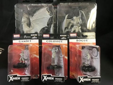 Wizkids Wave 11 unpainted minis preview  X men, Dragons, and more! (Sponsored)