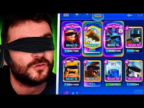 Clash Royale, pero con Mazos A CIEGAS!😱