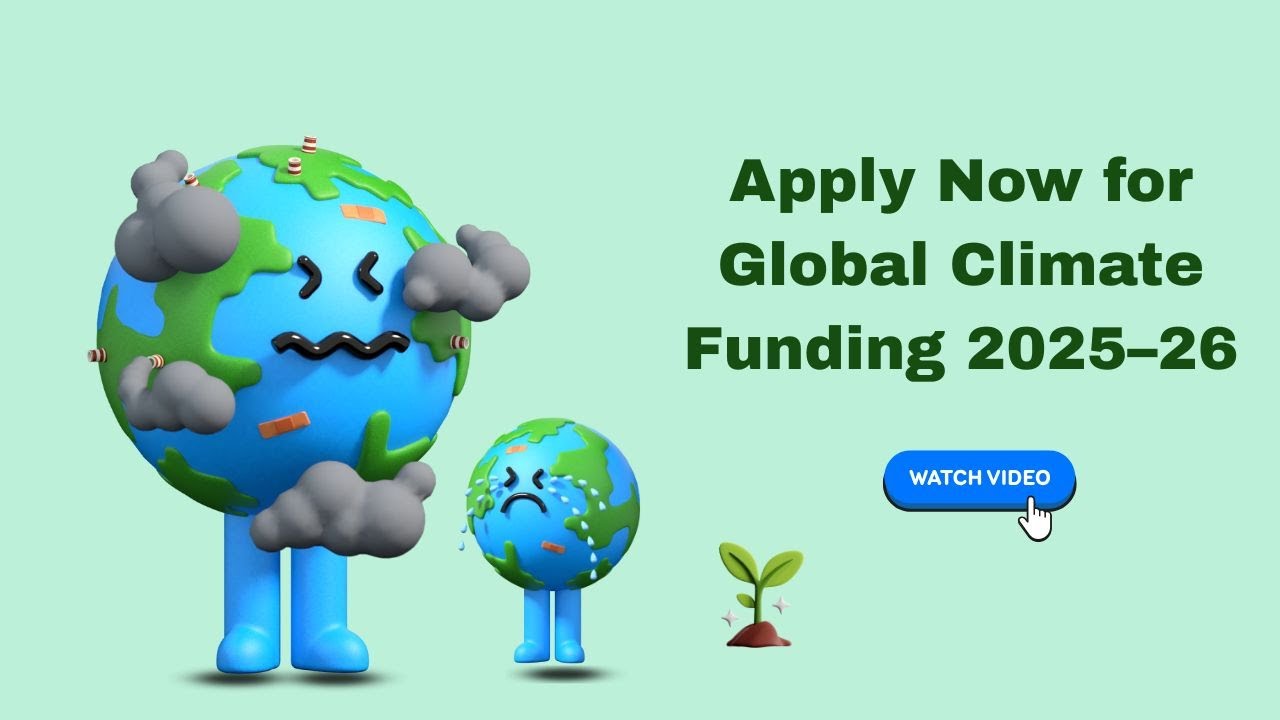 Turn Your Climate Solution into Action | Apply Today