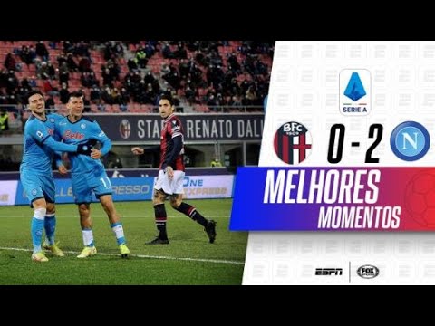 LOZANO FAZ DOIS GOLS, E NAPOLI VENCE O BOLOGNA NO CAMPEONATO ITALIANO | Melhores Momentos