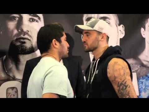 NATHAN CLEVERLY v ALEJANDRO VALORI - HEAD TO HEAD @ FINAL PRESS CONFERENCE / COLLISION COURSE