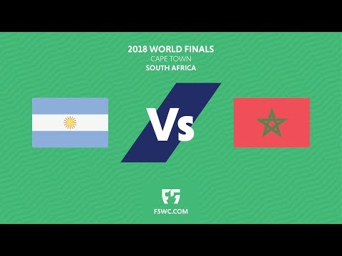 F5WC 2018 - ARG vs MOR (Semi Finals)