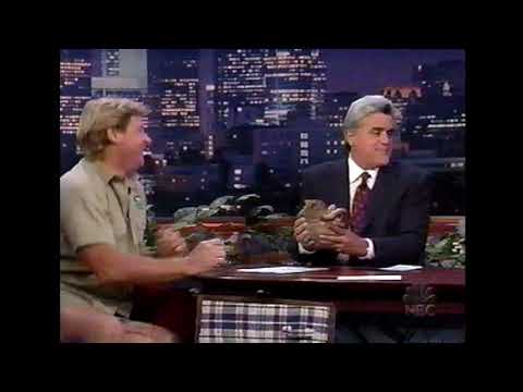 JAY LENO REMEMBERS STEVE IRWIN - THE  TONIGHT SHOW - 2011