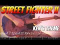 Street Fighter II Ken S Theme Metal Guitar Cover Tab