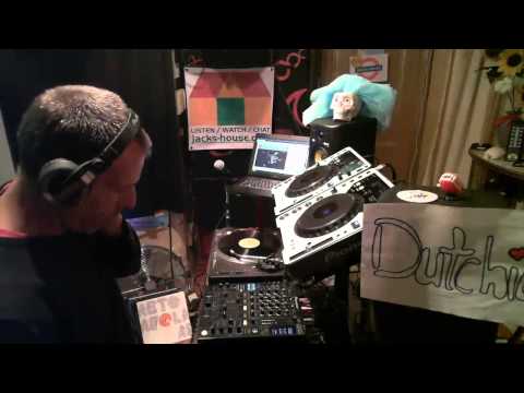 DUTCHIE live on Jacks TV ( Live DJ Set Deep Underground Tech House) Vinyl