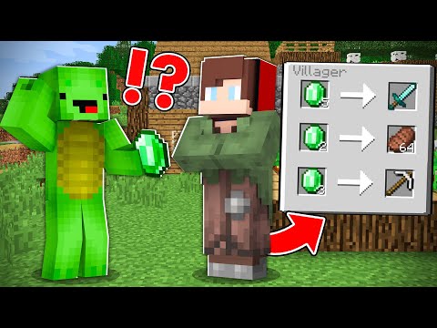 How JJ Pranked Mikey with a Morph Mod in Minecraft - Maizen JJ and Mikey