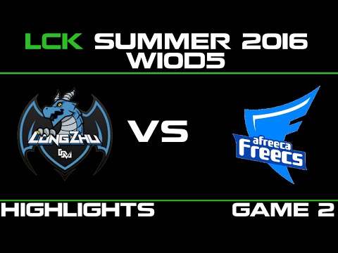LZ vs AFS Game 2 Highlights LCK Champions 2016 W10D5 Longzhu vs Afreece Freecs   AFS vs LZ   LCK LOL
