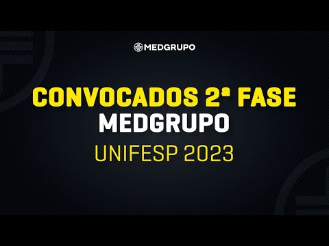 Aprovações MEDGRUPO 2023 - UNIFESP