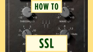 Video thumbnail for How to Mix with SSL Bus Compressor Style Plugins by Edible Music