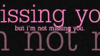 i&#39;m not missing you by amely [cover] with lyrics