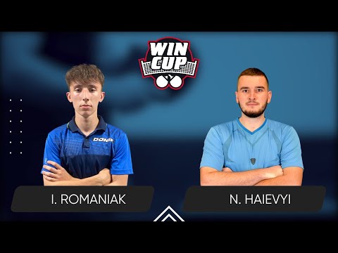 20:15 Ivan Romaniak - Nazarii Haievyi 09.10.2024 WINCUP Master. TABLE 2