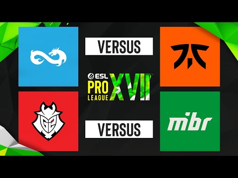 ESL PRO LEAGUE - S17 - Grupa A -  Eternal Fire vs fnatic | MIBR vs G2 Esports - TV Arena Esport