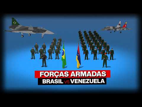 Brazil vs Venezuela: Who is really stronger? | Armed forces comparison 2024