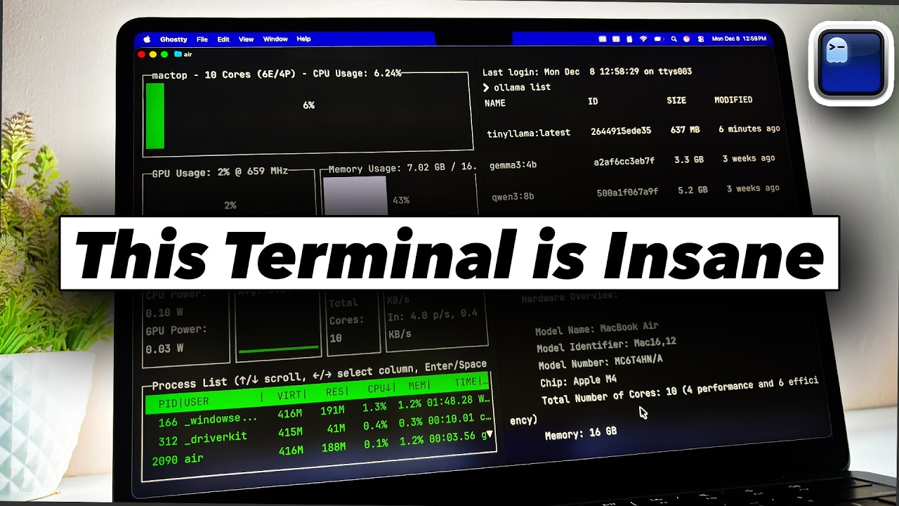 How to Make Your Mac Terminal Look Beautiful (Ghostty Setup Guide)