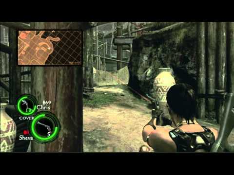 RESIDENT EVIL 5 - Sheva Professional Walkthrough w/ Commentary - PART 17 - Chapter 3-1 (3/3)