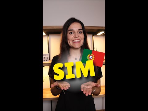 SIM in Portuguese | European Portuguese Pronunciation Tips
