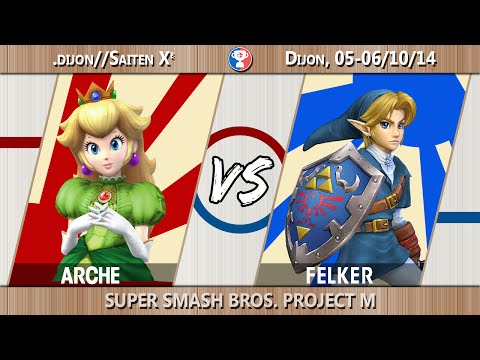 [.dijon//Saiten Xe] W¼F - Arche (Peach) Vs. Felker (Link) - Project M