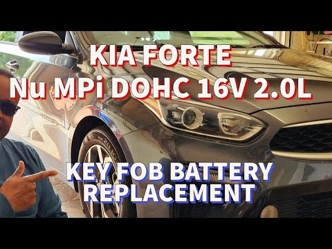 2018-2024 Kia Forte, Key Fob Battery Replacement Tips