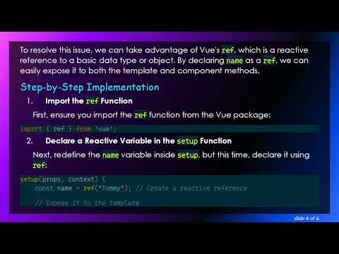 Mastering Vue Composition API: How to Pass Variables to Component Data() Option