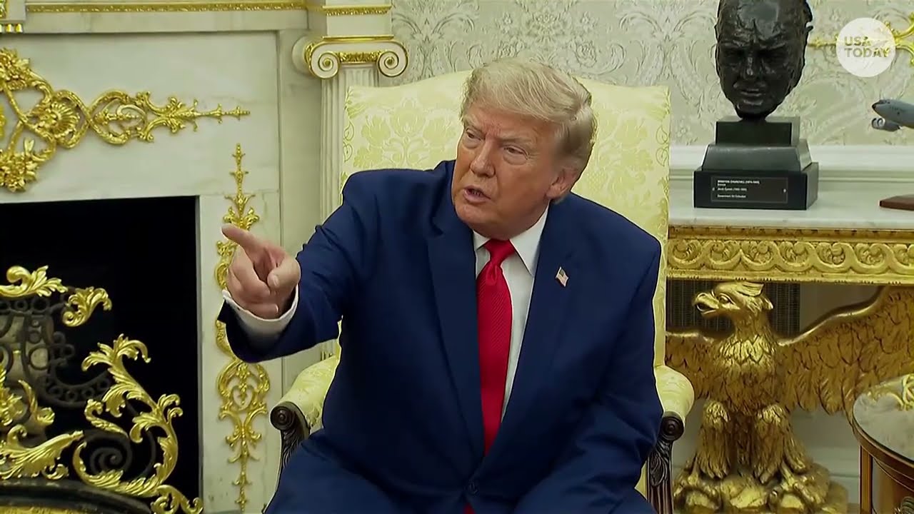 Are Trump's tariffs on Canada due to the wildfires? He says they aren't.