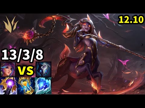 Lillia Jungle vs Kindred - EUW Master | Patch 12.10