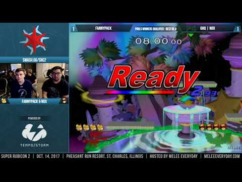 Super Rubicon 2 - FannyPack (Fox) vs. GHQ | Nox (C. Falcon) - SSBM - Pools Winners Qualifier