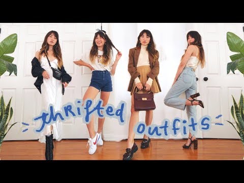 如何穿好舊衣服 (how to style thrifted clothes)