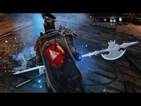 [For honor] lawbringer gameplay )lawbringer vs season 8 characters w/ new Armor set